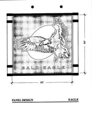 Playground Panels-Bald Eagle